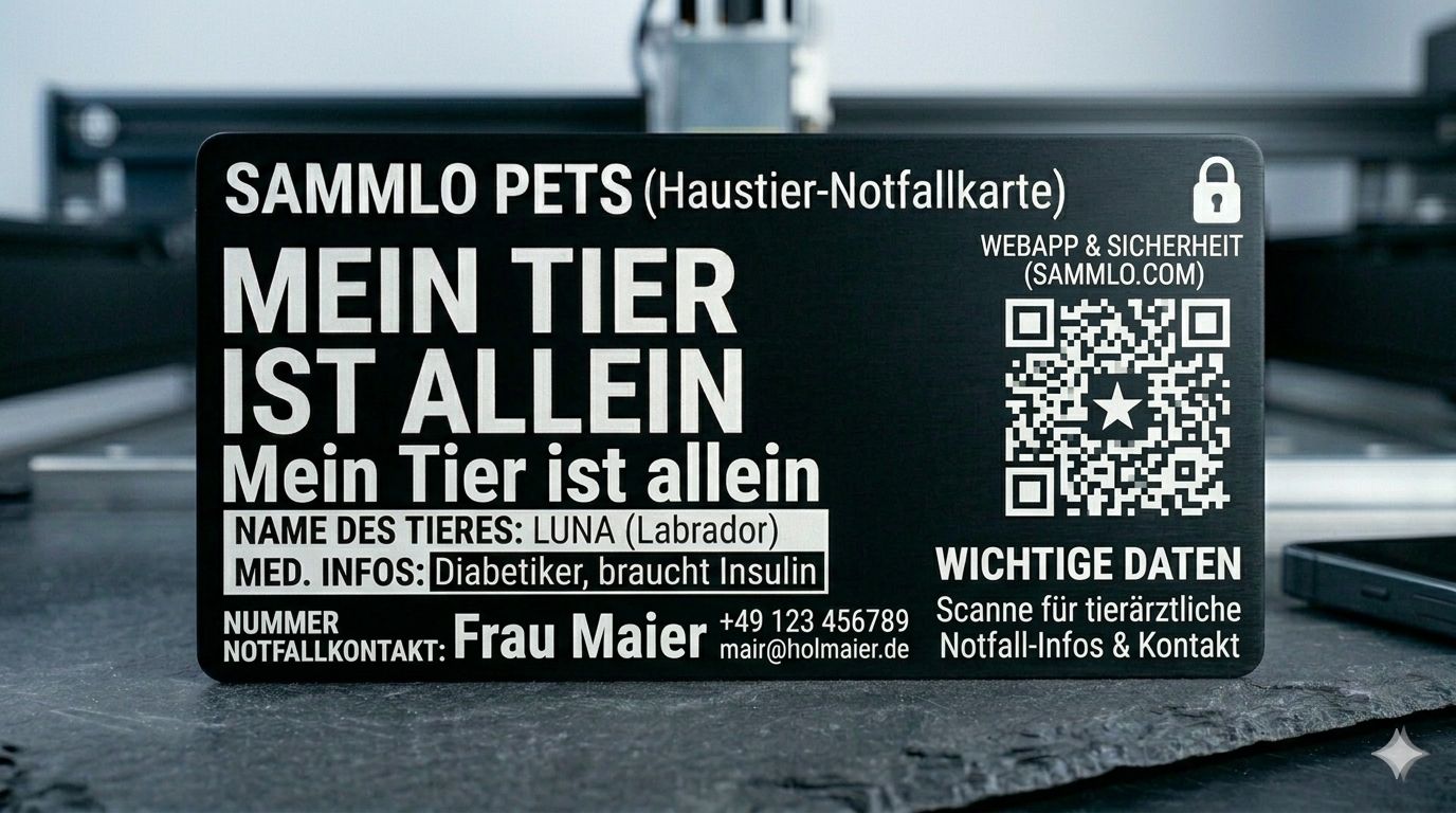 Tier-Notfallkarte